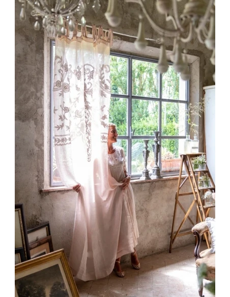 Blanc MariClò - Tenda Dentelle Fiori - Beige