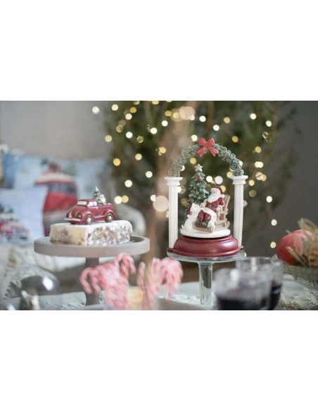 Blanc MariClò - Santa Claus Music Box - 17 x 15 x H 24.5 cm