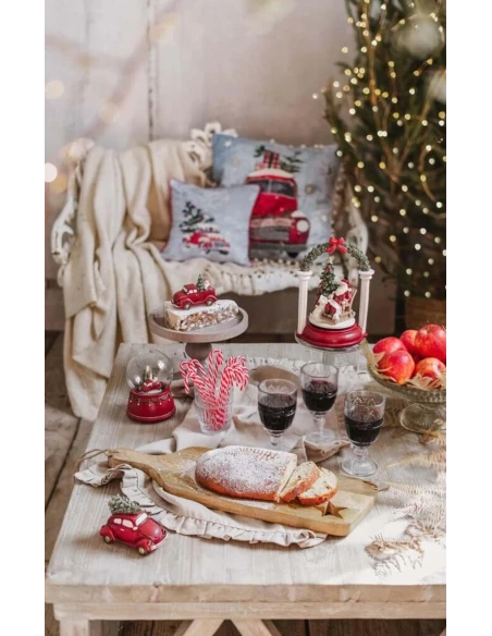 Blanc MariClò - Santa Claus Music Box - 17 x 15 x H 24.5 cm