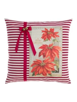 Blanc MariClò - Cuscino Jingle Bells - Stella di Natale