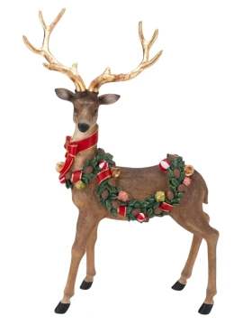 Henriette - Decorazione Renna - H 47 cm