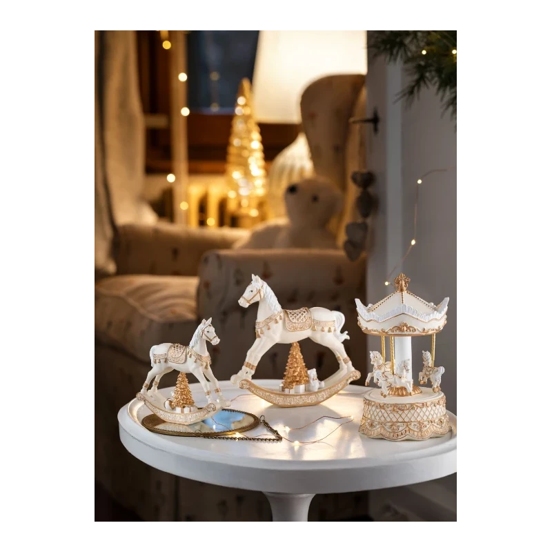 Henriette - Carousel Music Box - H 23 cm