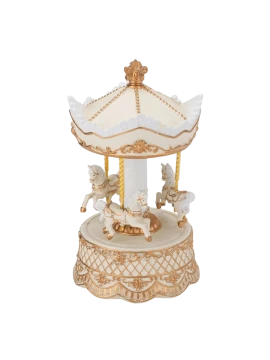 Henriette - Carousel Music Box - H 23 cm