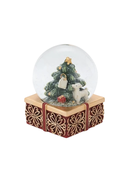 Henriette - Lamb Globe Decoration - Red